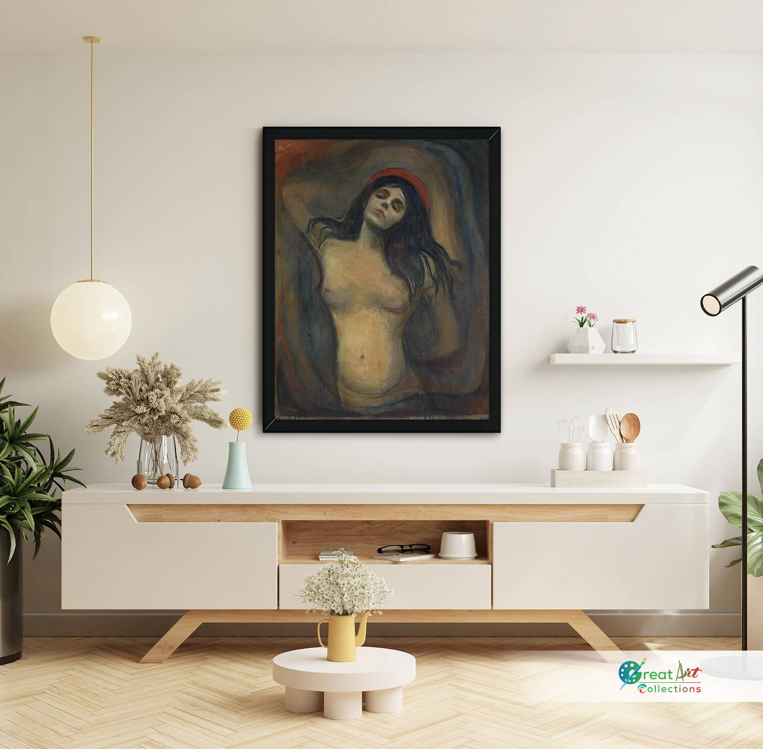 Madonna painting photo download for print