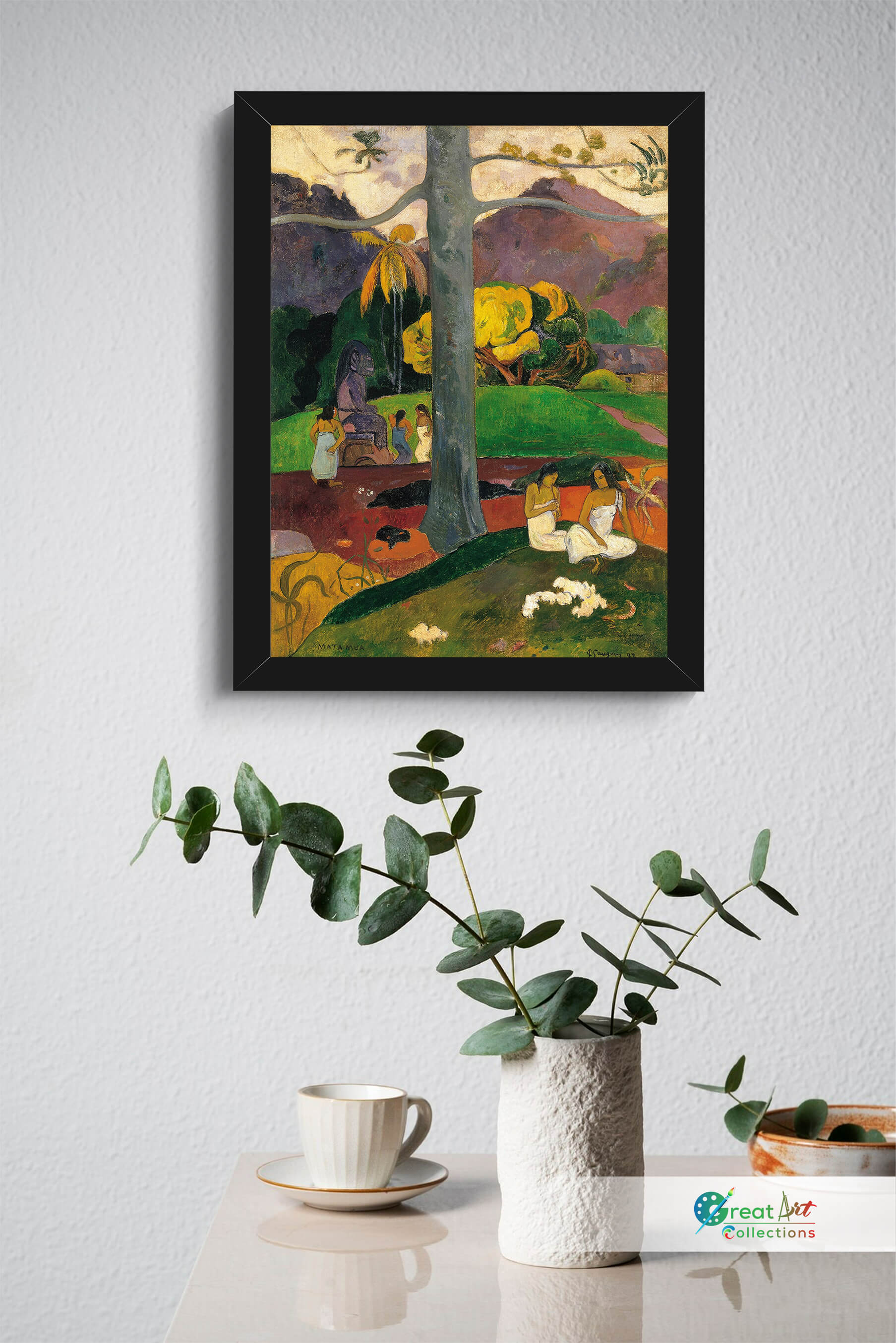 In olden times canvas print