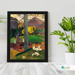 In olden times painting