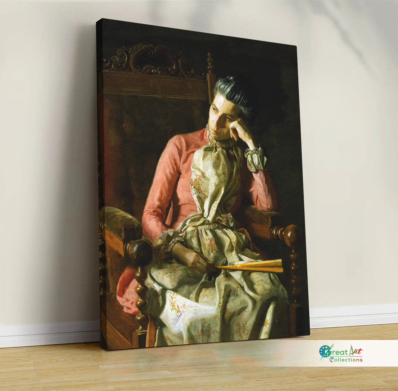 Miss Amelia Van Buren Painting