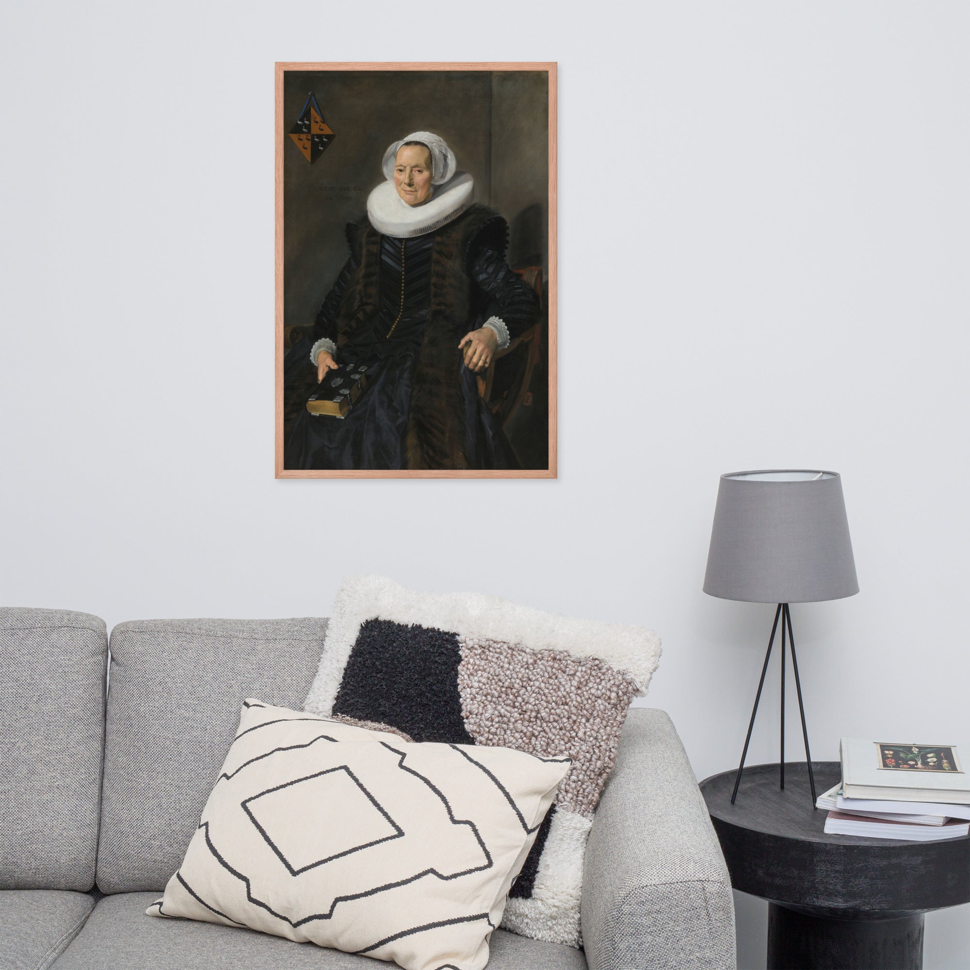 Portrait of Maritge Claesdr Vooght by Frans Hals