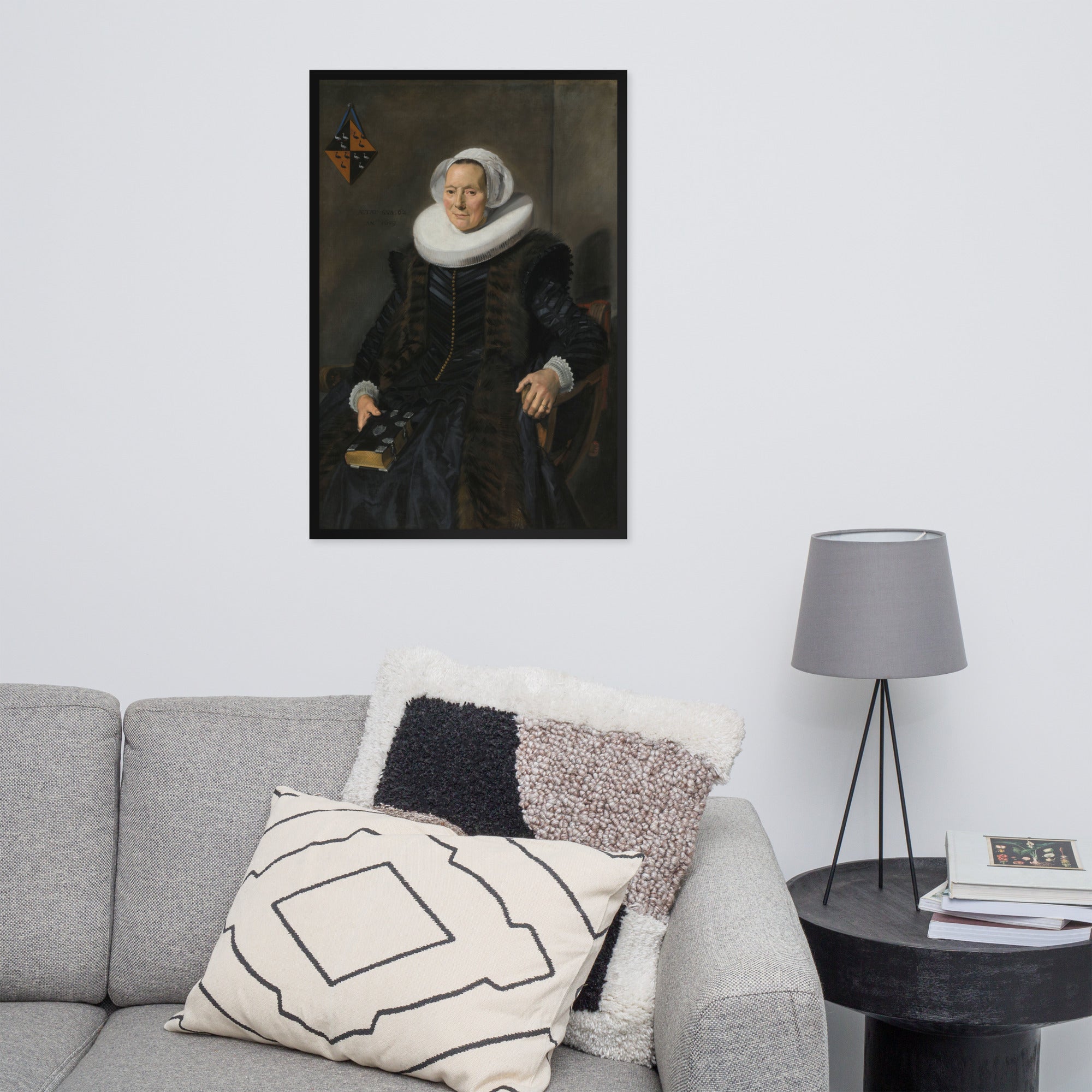 Portrait of Maritge Claesdr Vooght by Frans Hals