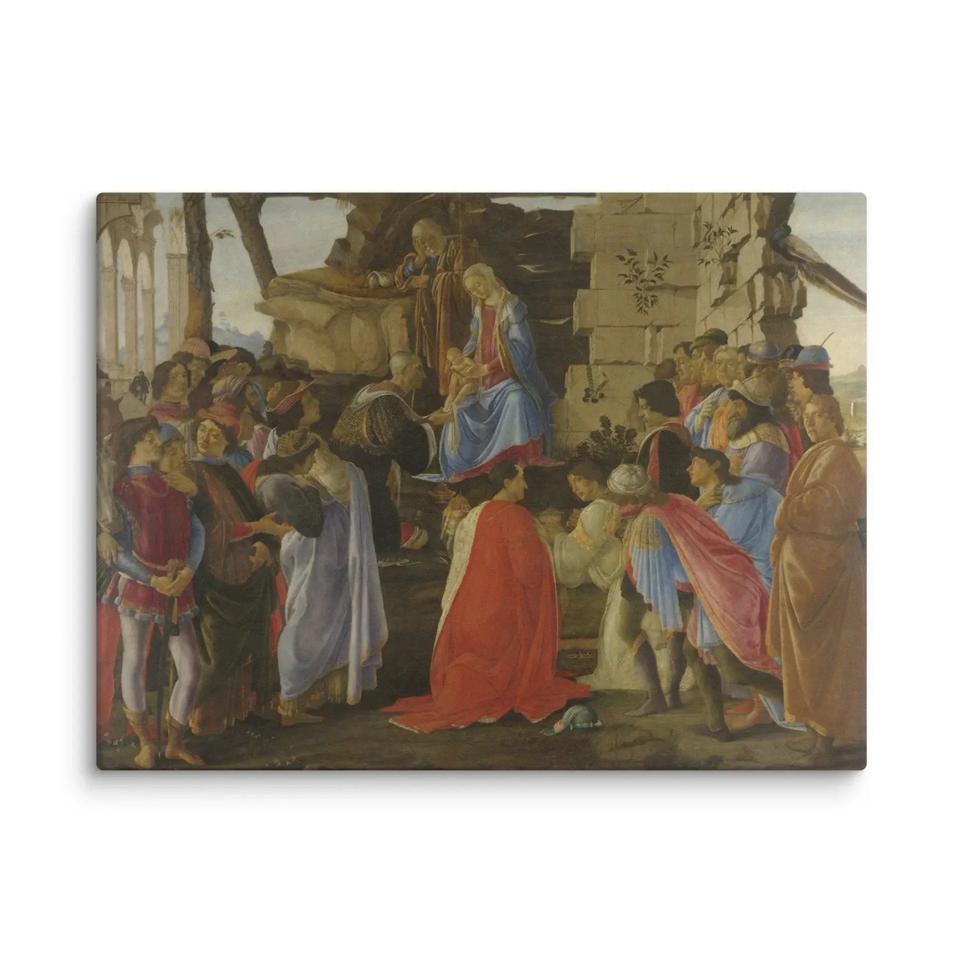 The Adoration of the Magi stretched canvas