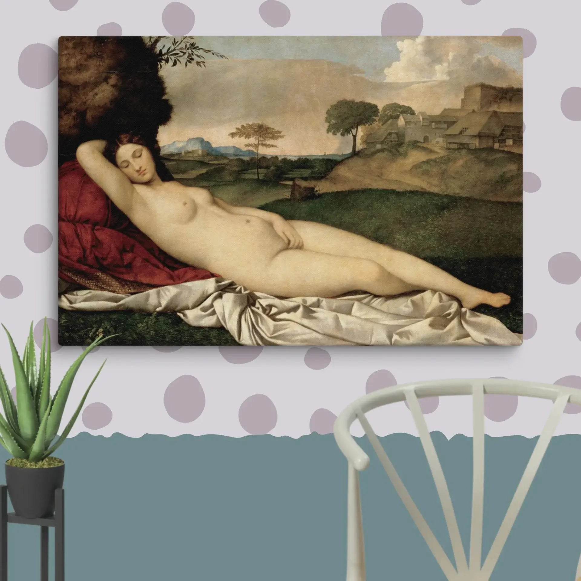 sleeping venus painting​, sleeping venus giorgione​