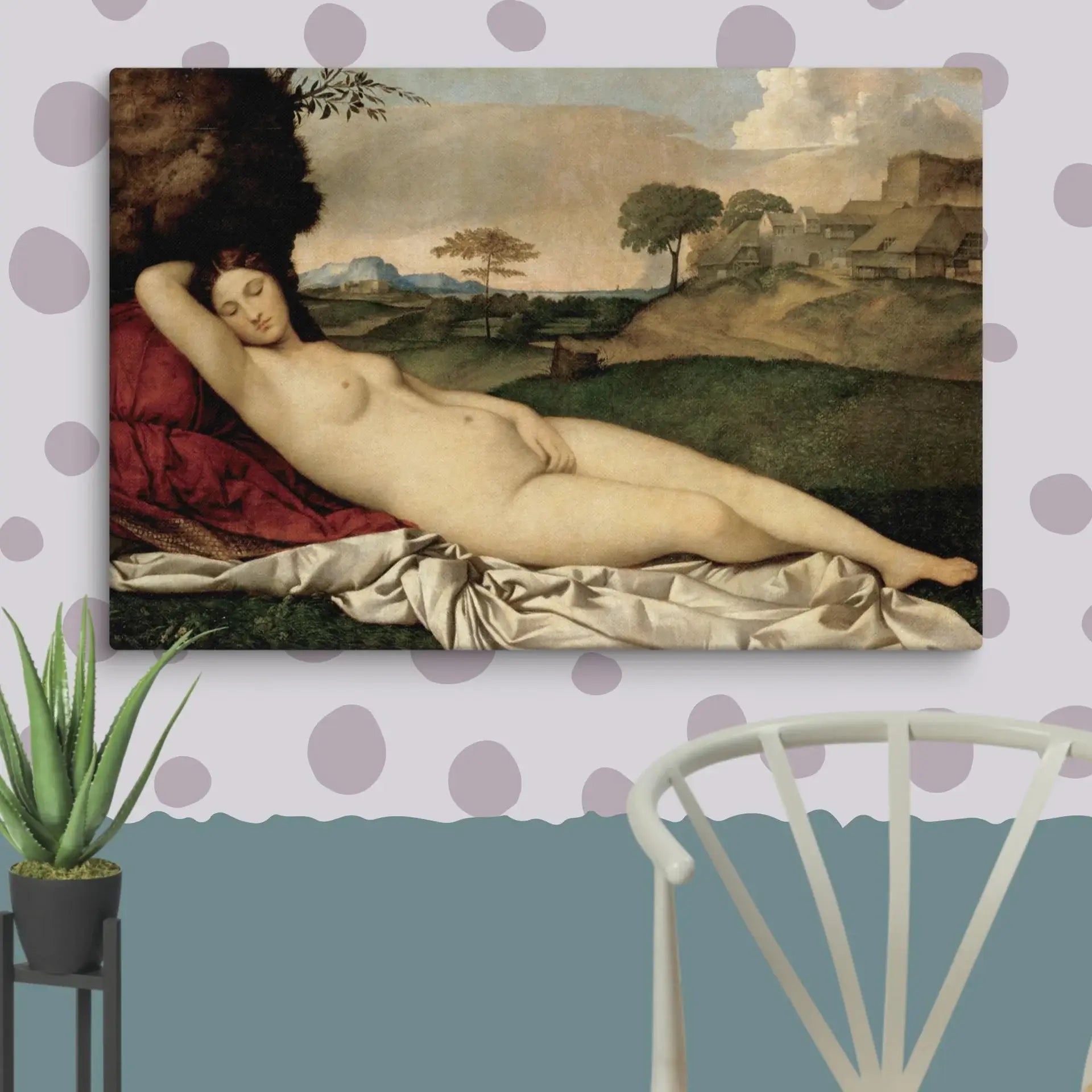 sleeping venus painting​, sleeping venus giorgione​