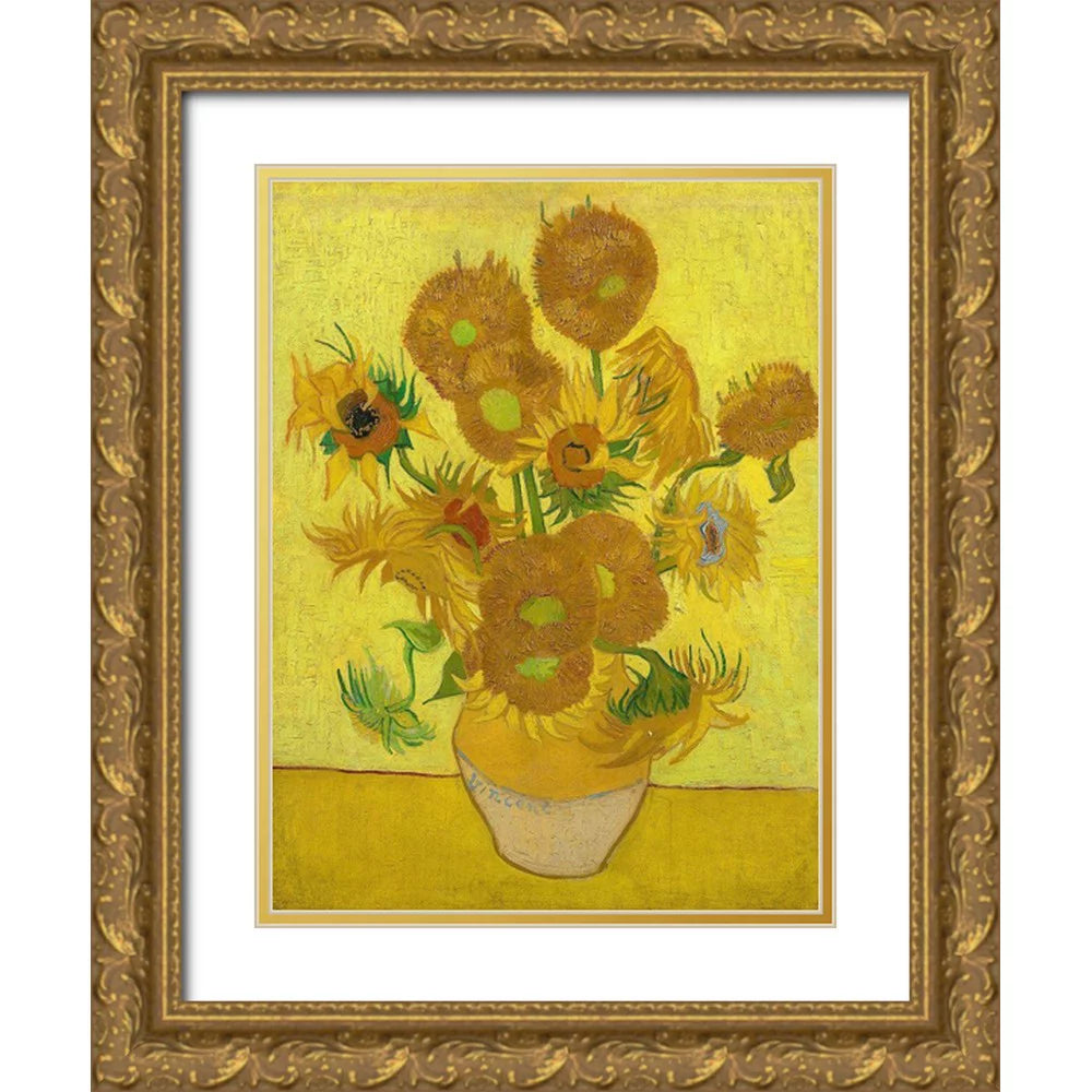Sunflowers Art by Vincent Van Gogh