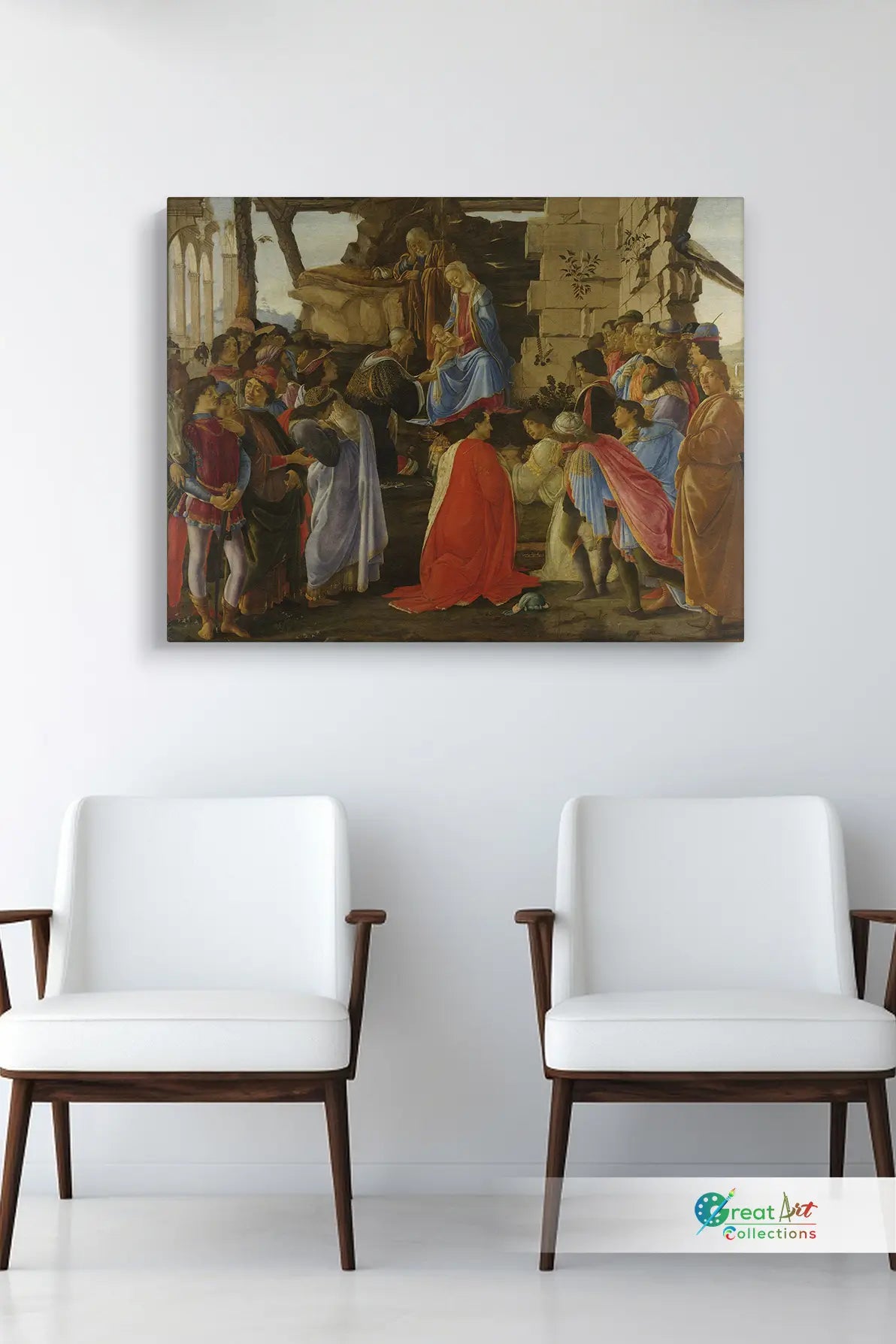 The Adoration of the Magi painting by Sandro Botticelli