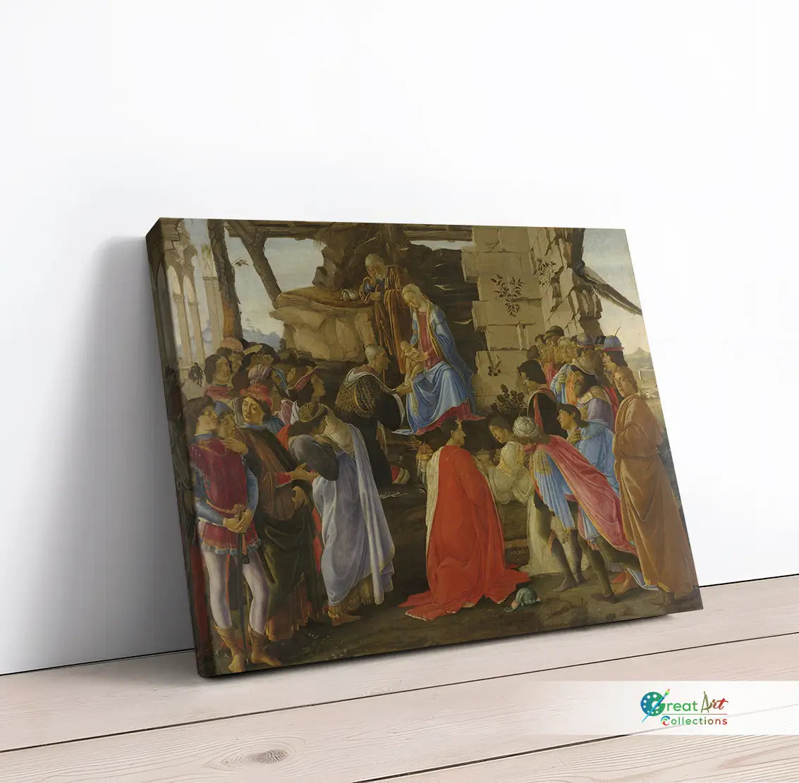 The Adoration of the Magi painting by Sandro Botticelli