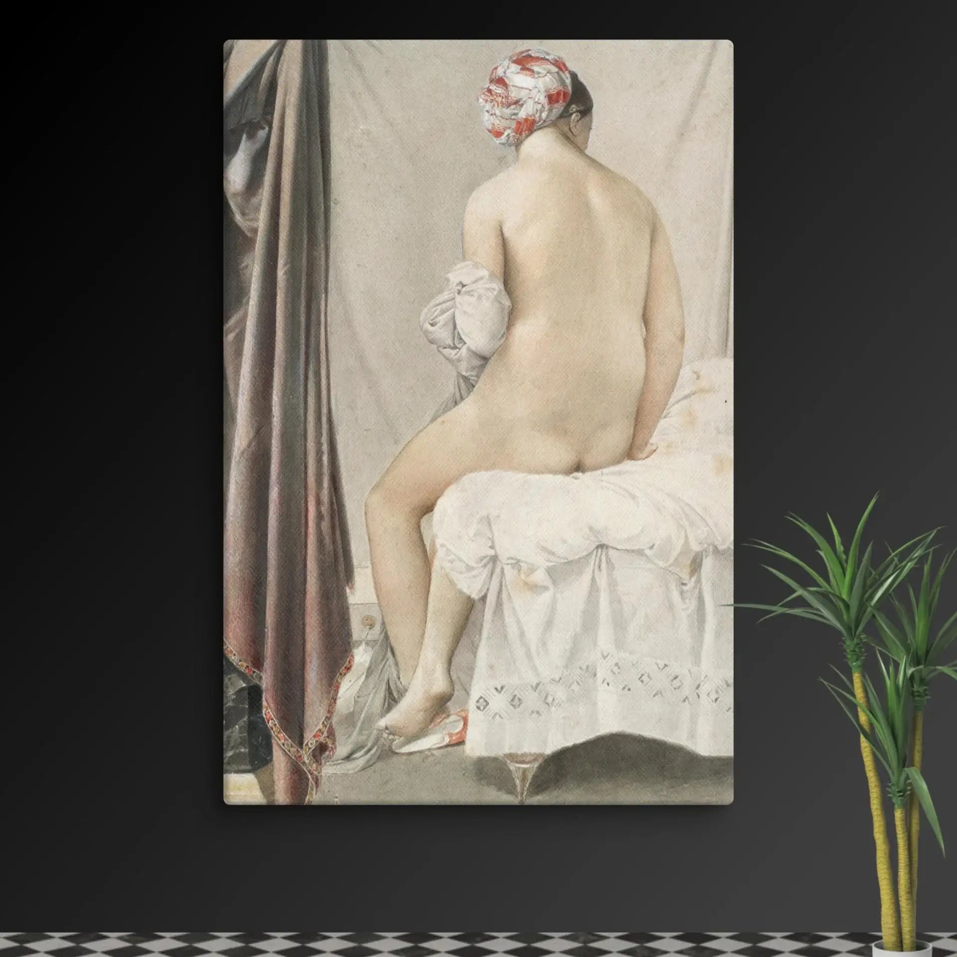 The Bather Painting