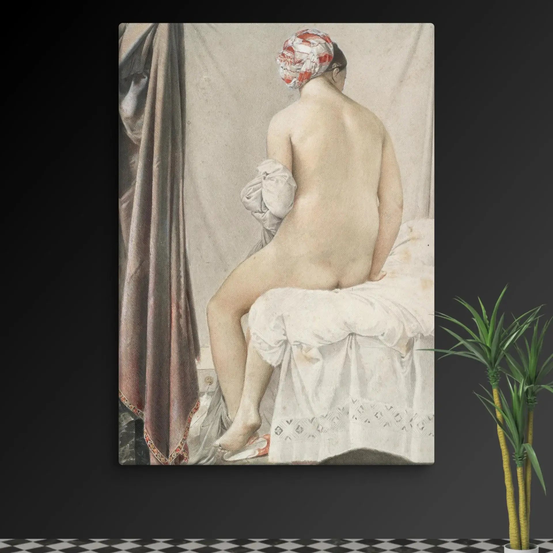 The Bather Canvas Print