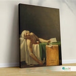 The Death of Marat art by Jacques-Louis David