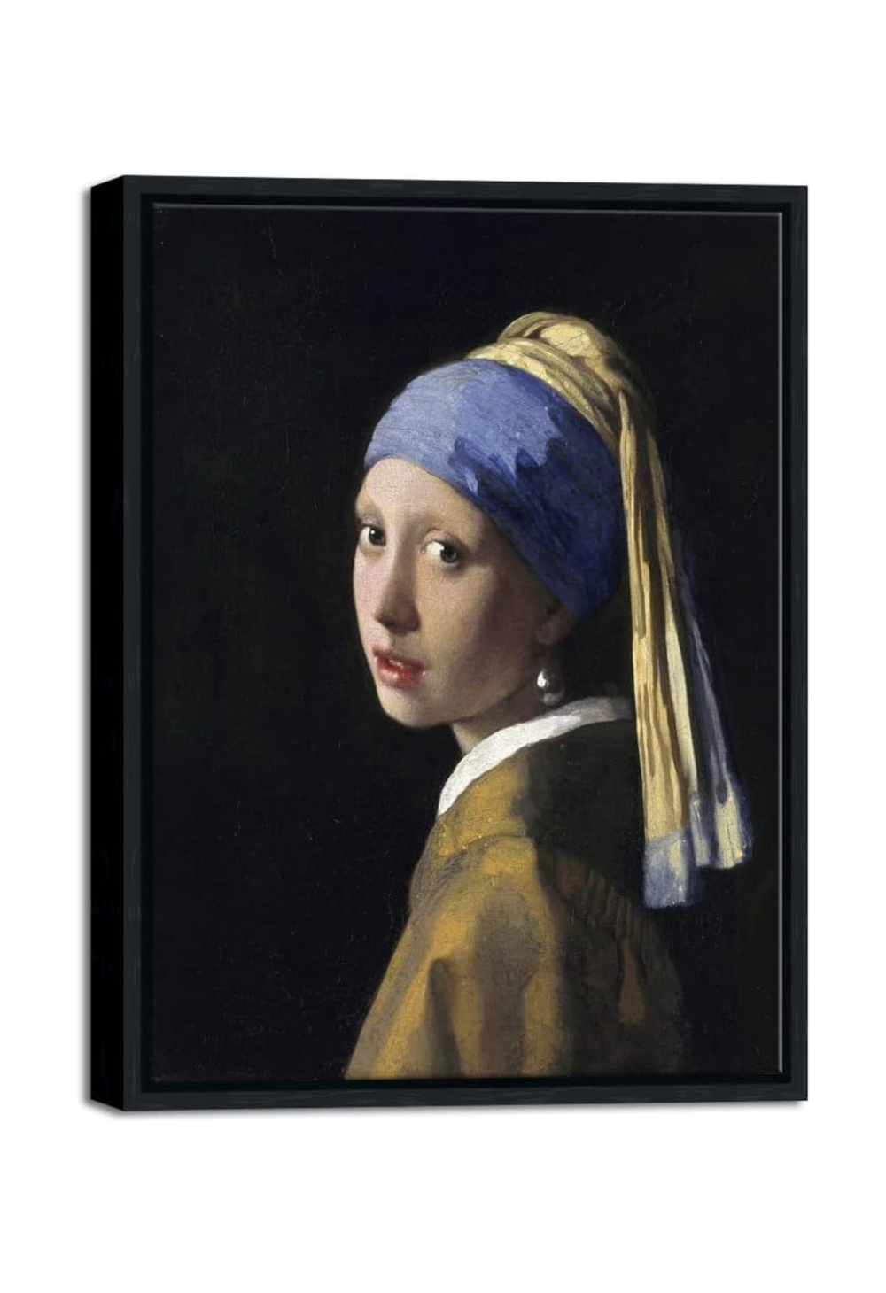 The Girl With A Pearl Earring By Johannes Vermeer