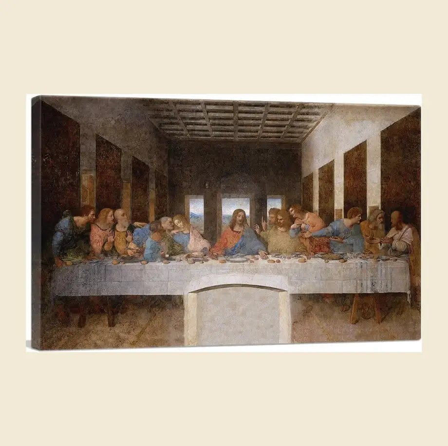 The Last Supper Framed Painting