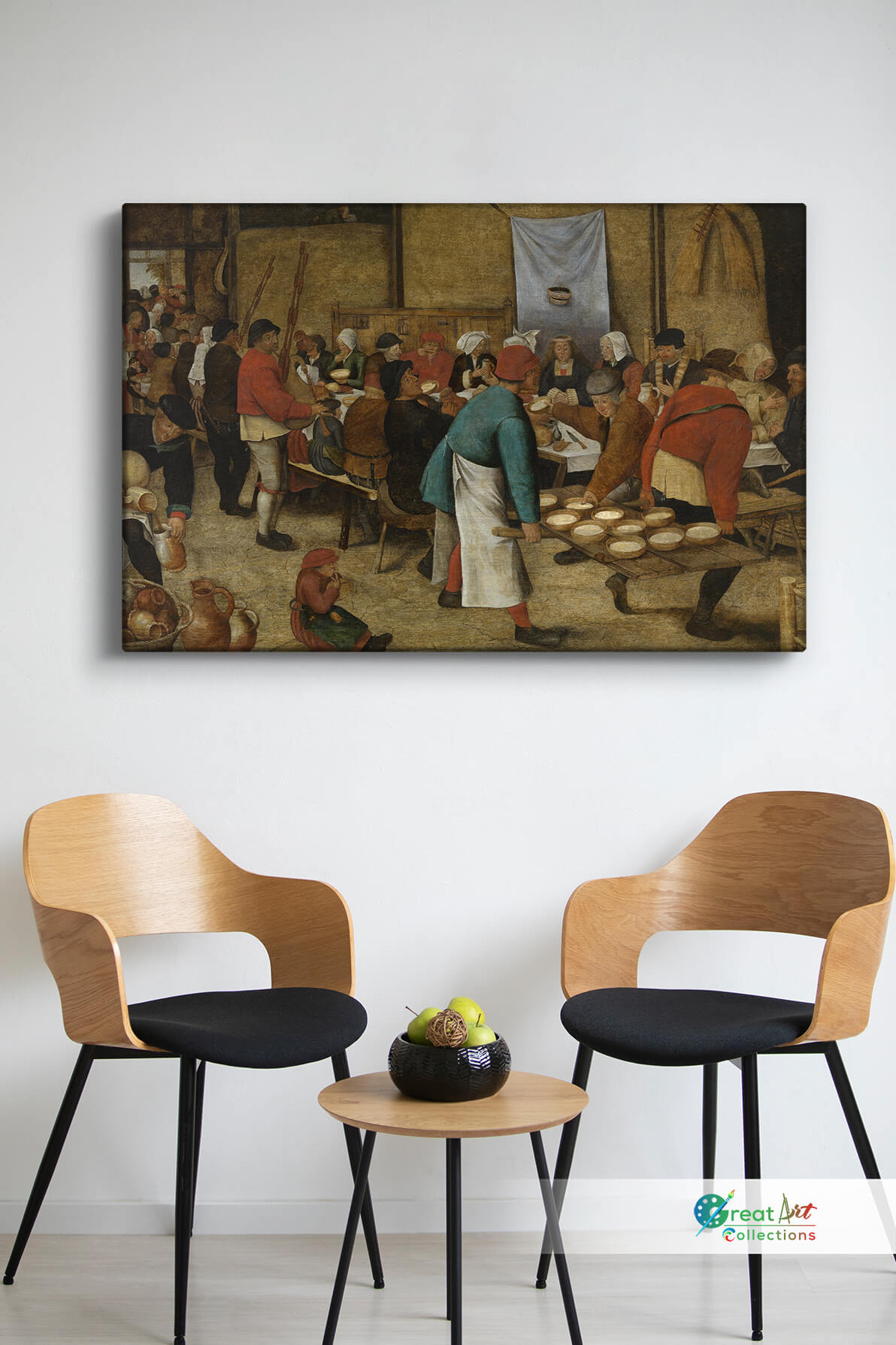 The Peasant Wedding Art