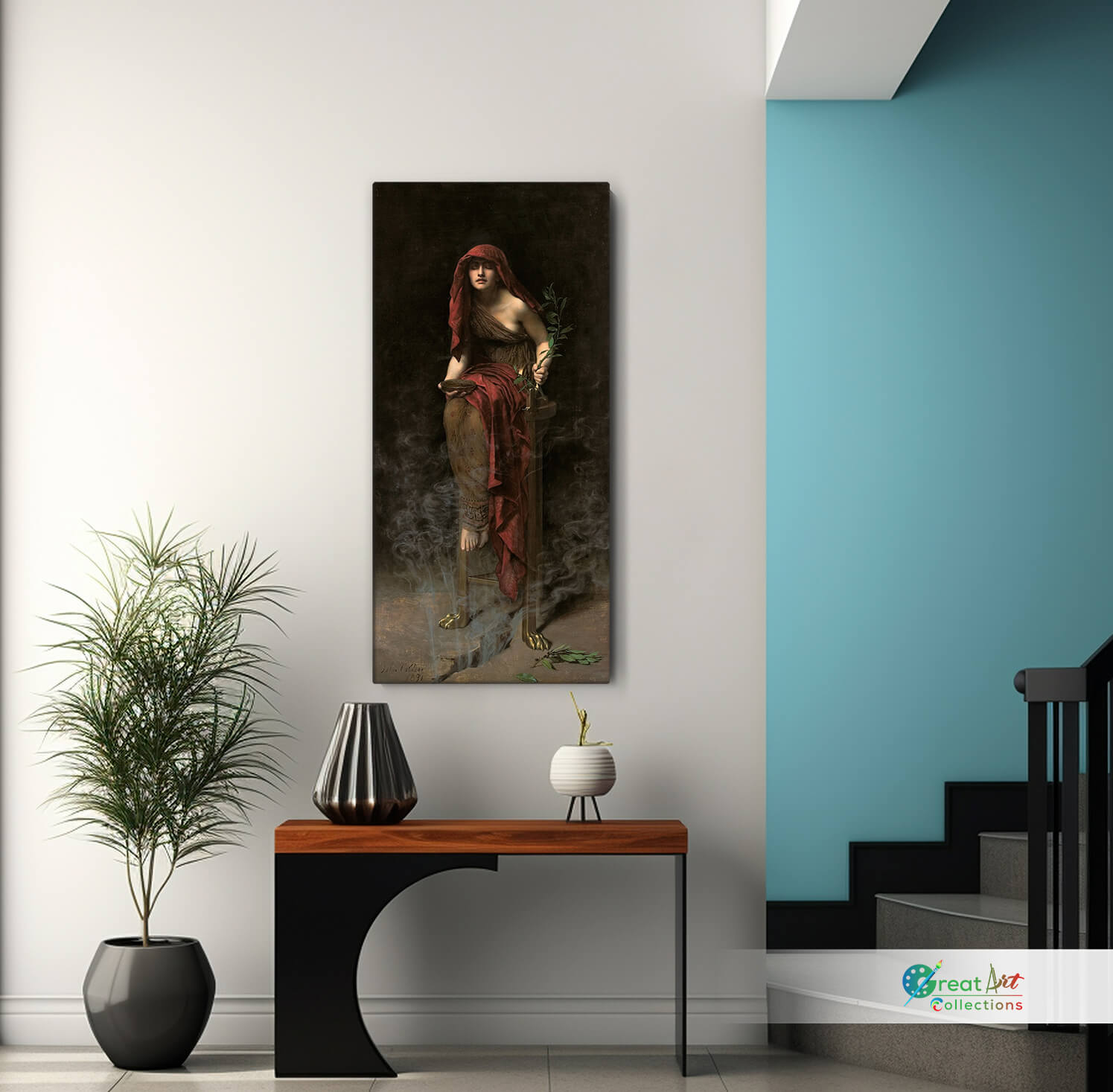 The Priestess of Delphi art