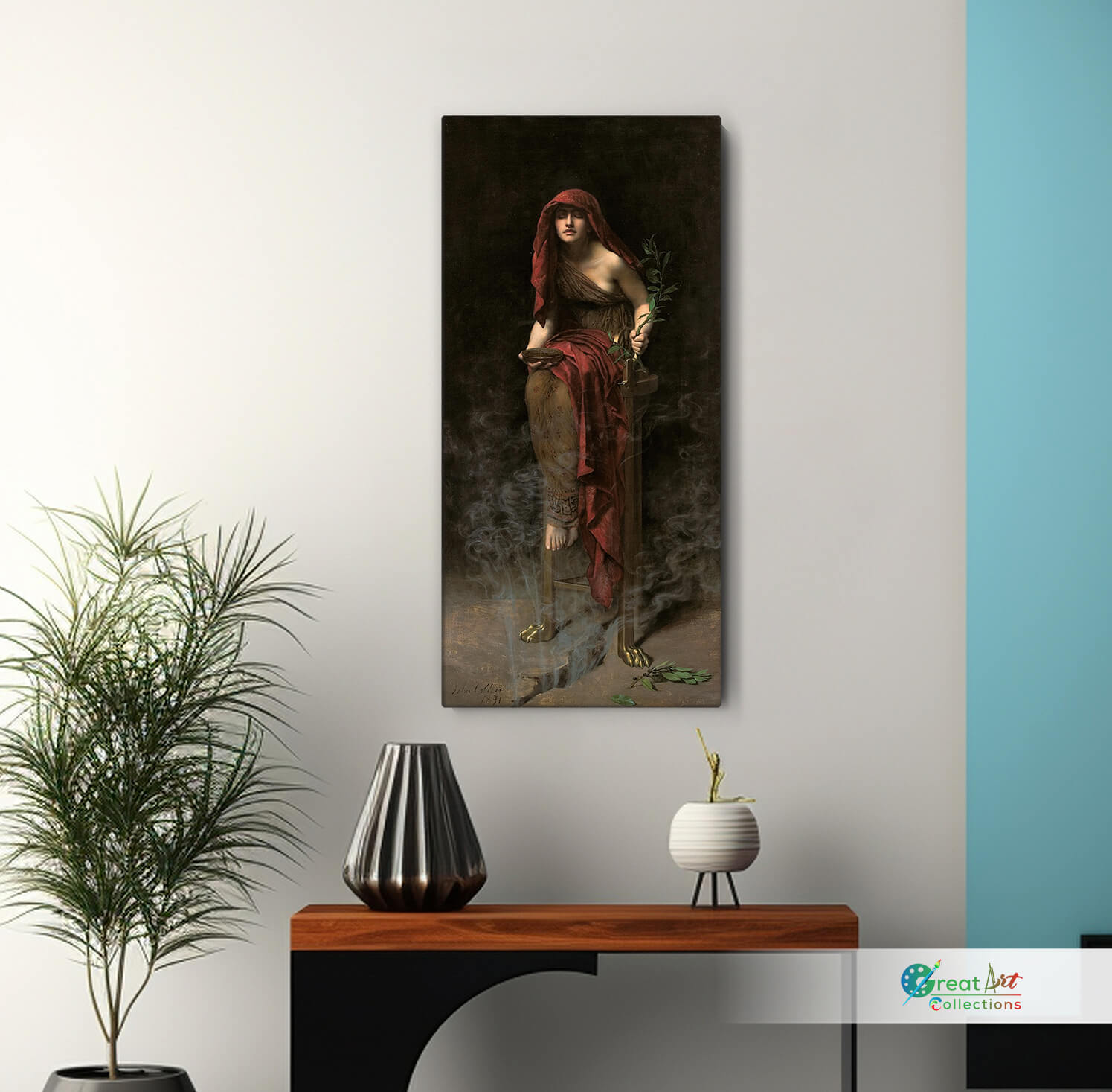 The Priestess of Delphi print