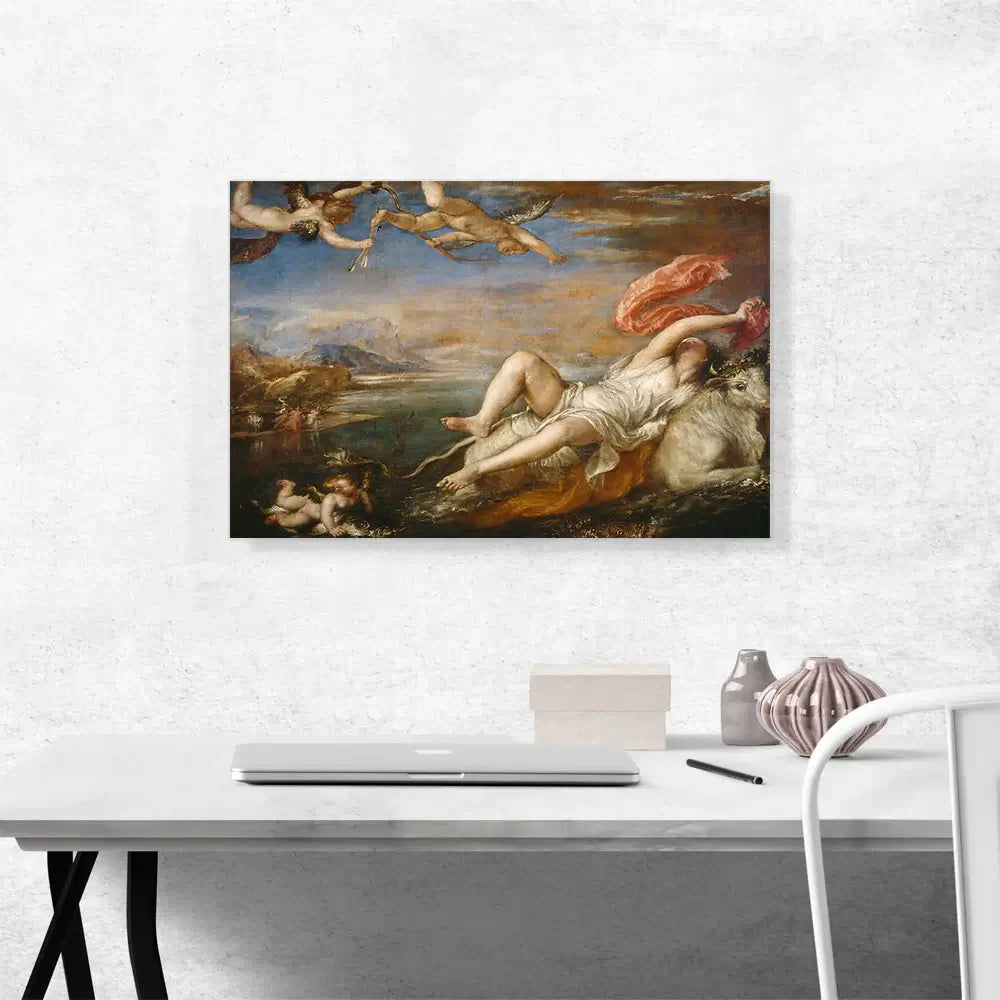 The Rape of Europa Painting