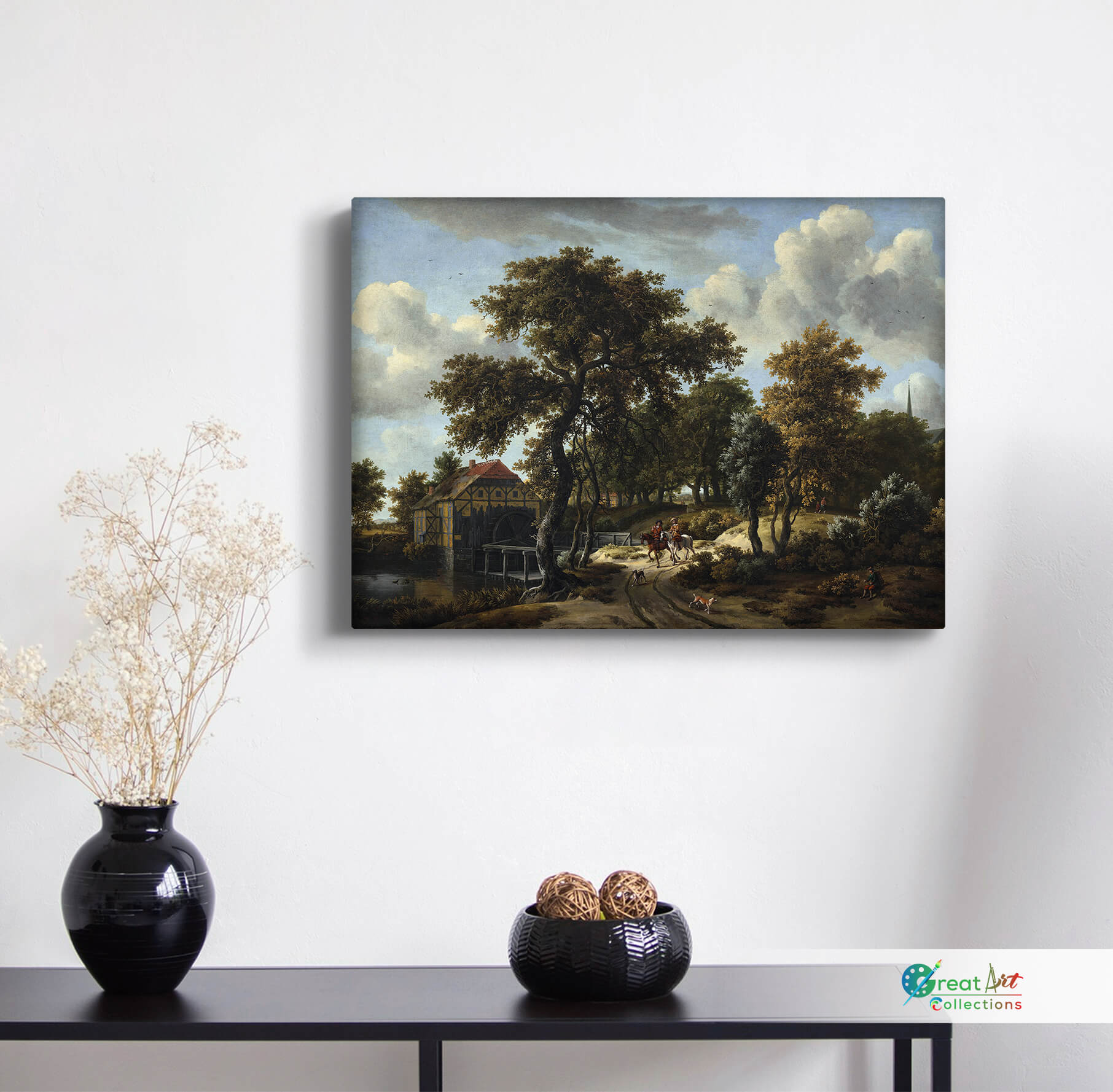 Meindert Hobbema painting