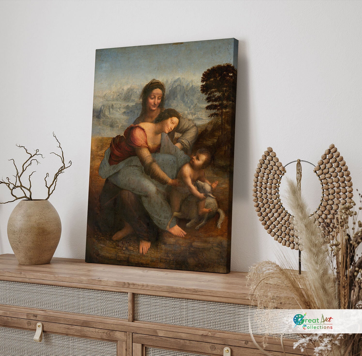 Leonardo The Vinci famous art