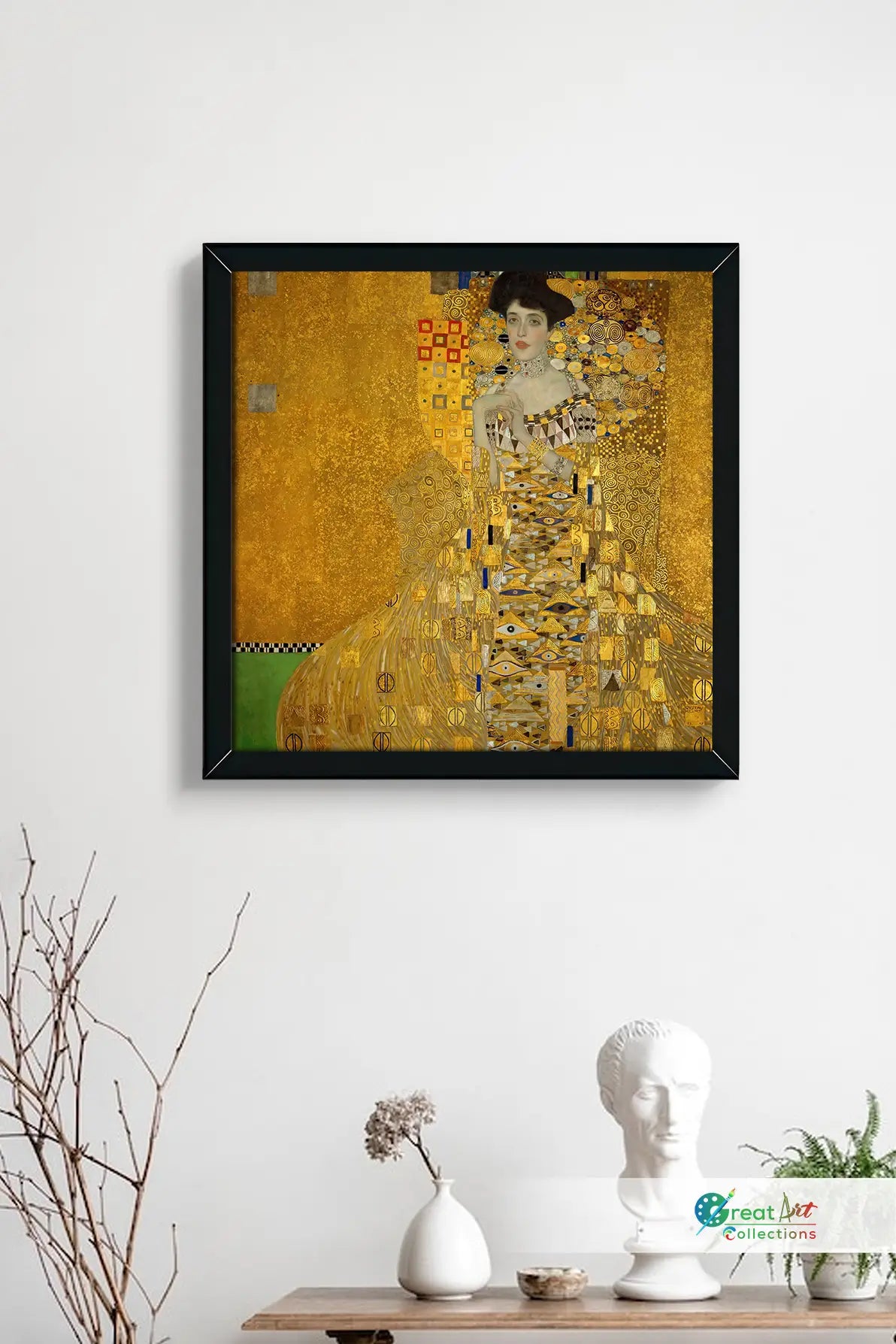 The Woman in Gold Painting by Gustav Klimt