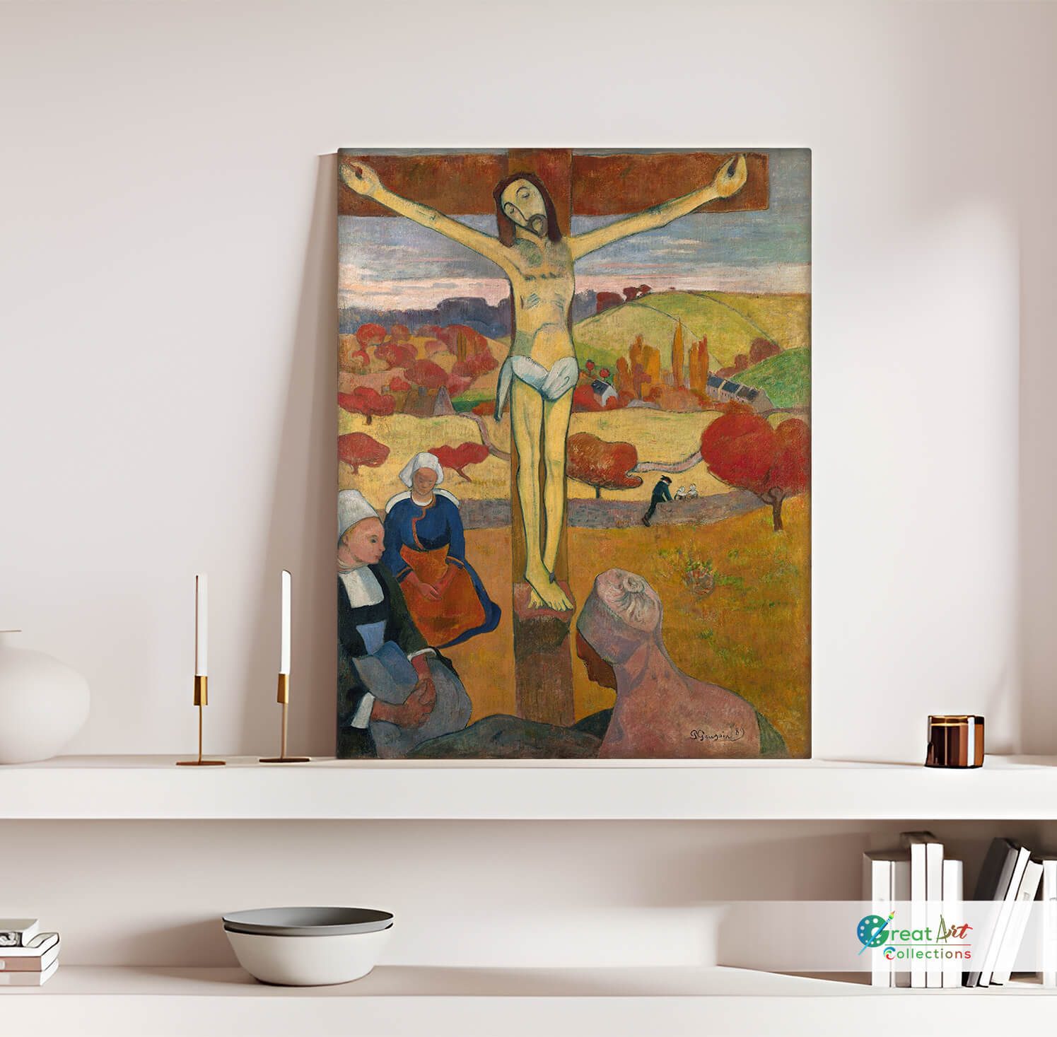 The yellow christ image download
