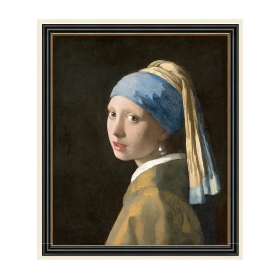 pearl earring artwork