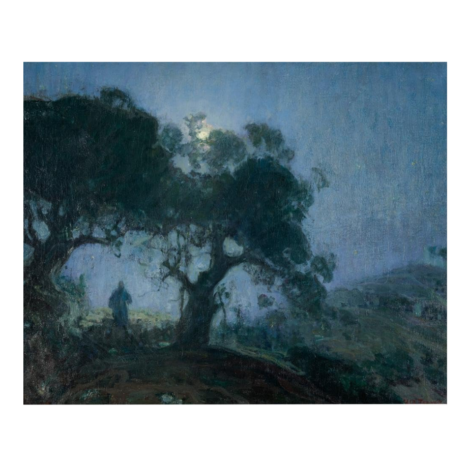 The Good Shepherd by Henry Ossawa Tanner Framed Canvas Print