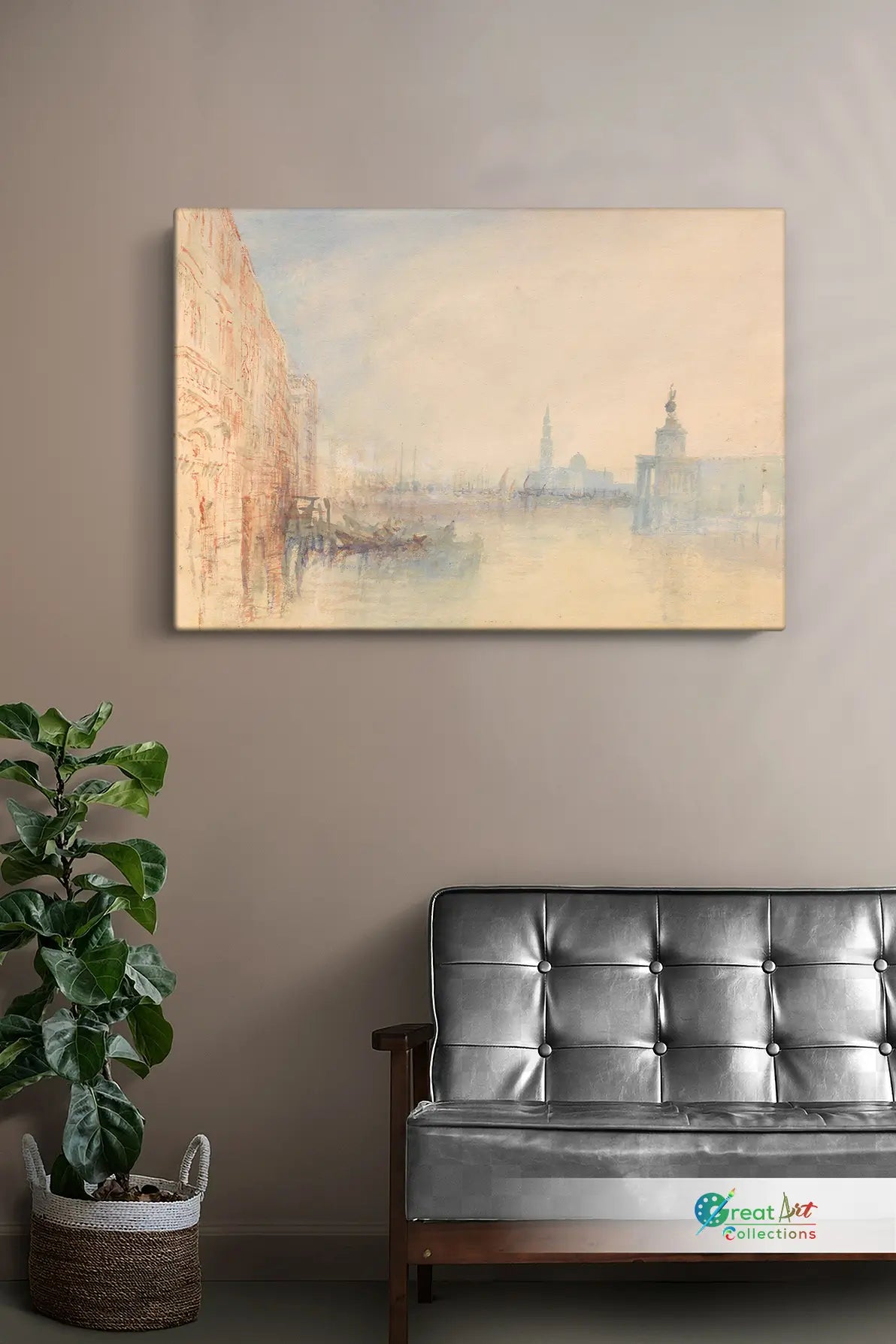 Venice, The Mouth of the Grand Canal painting