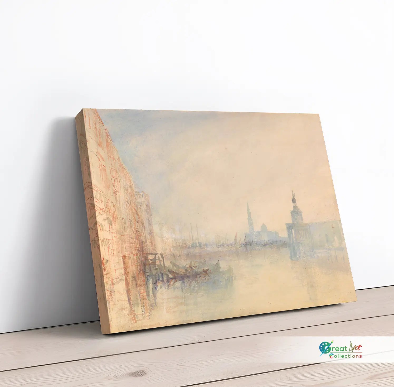 Venice, The Mouth of the Grand Canal canvas painting