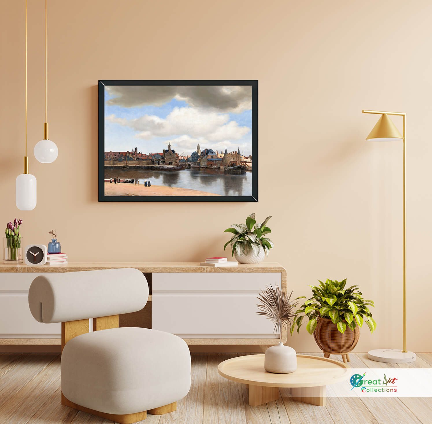 Beauty of canvas art
