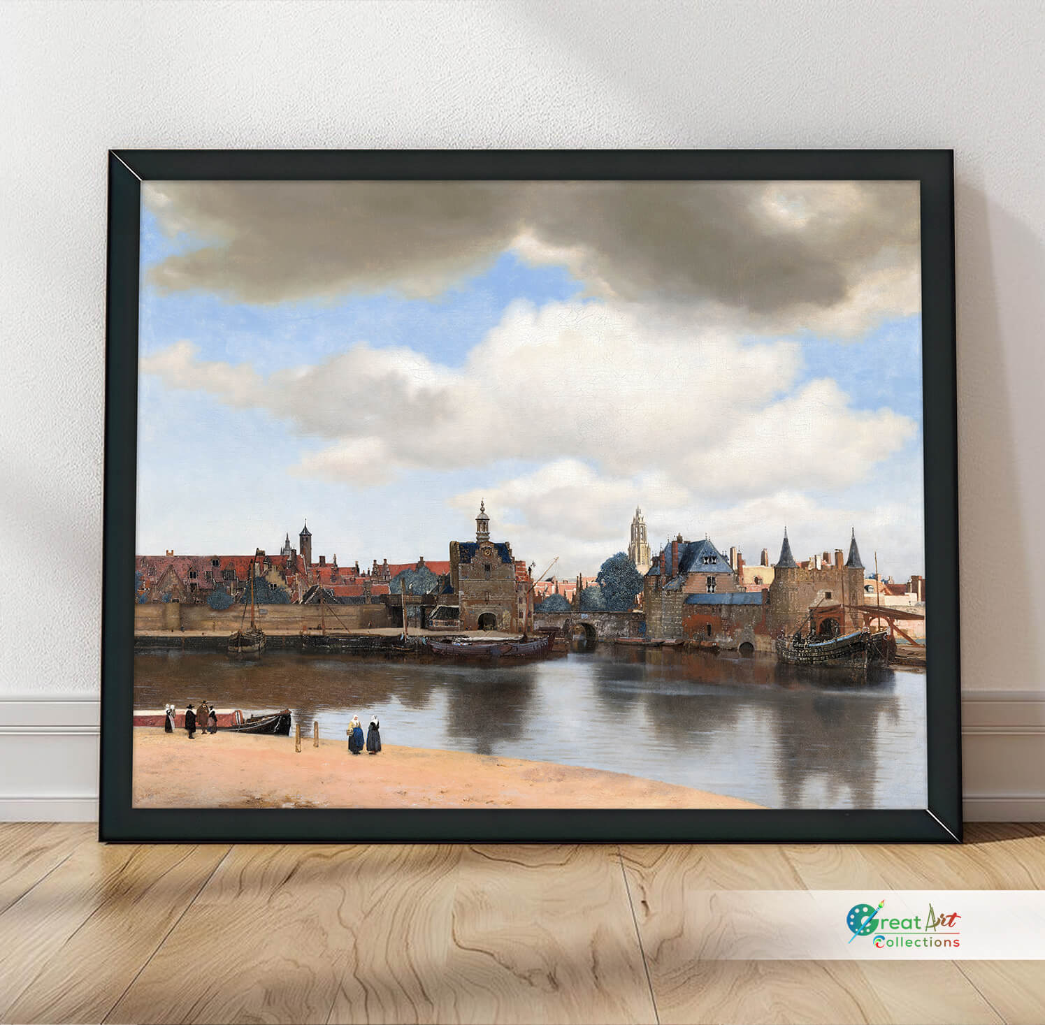 View of delft art download for print