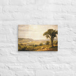 Wyoming Valley, Pennsylvania by Jasper Francis Cropsey Canvas Print