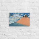 South Wind, Clear Dawn by Hokusai Canvas Print