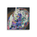 The Maiden (Die Jungfrau) by Gustav Klimt Canvas Print