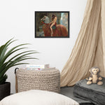 Lady Godiva by John Maler Collier Framed Canvas Print