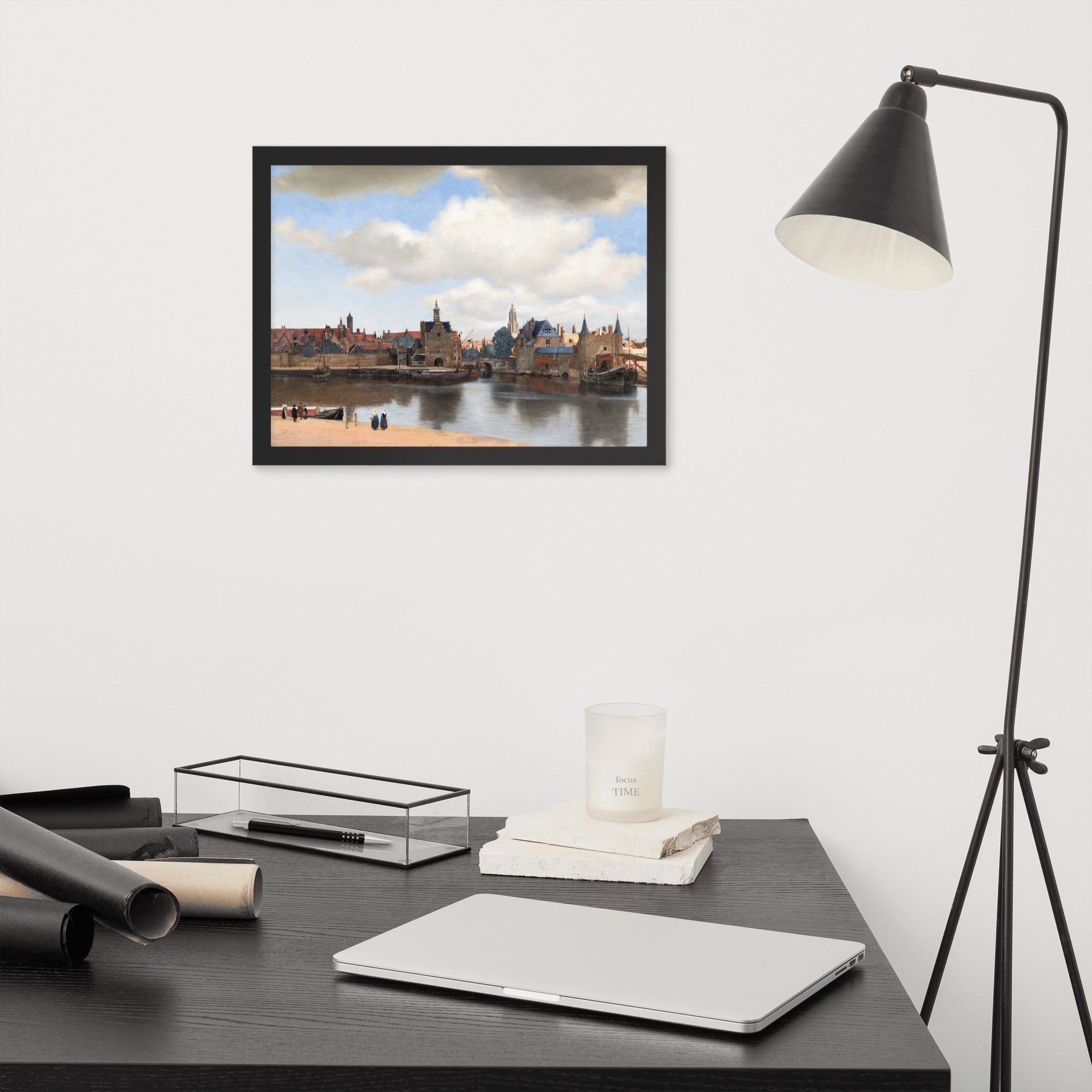 View of Delft Art By Johannes Vermeer