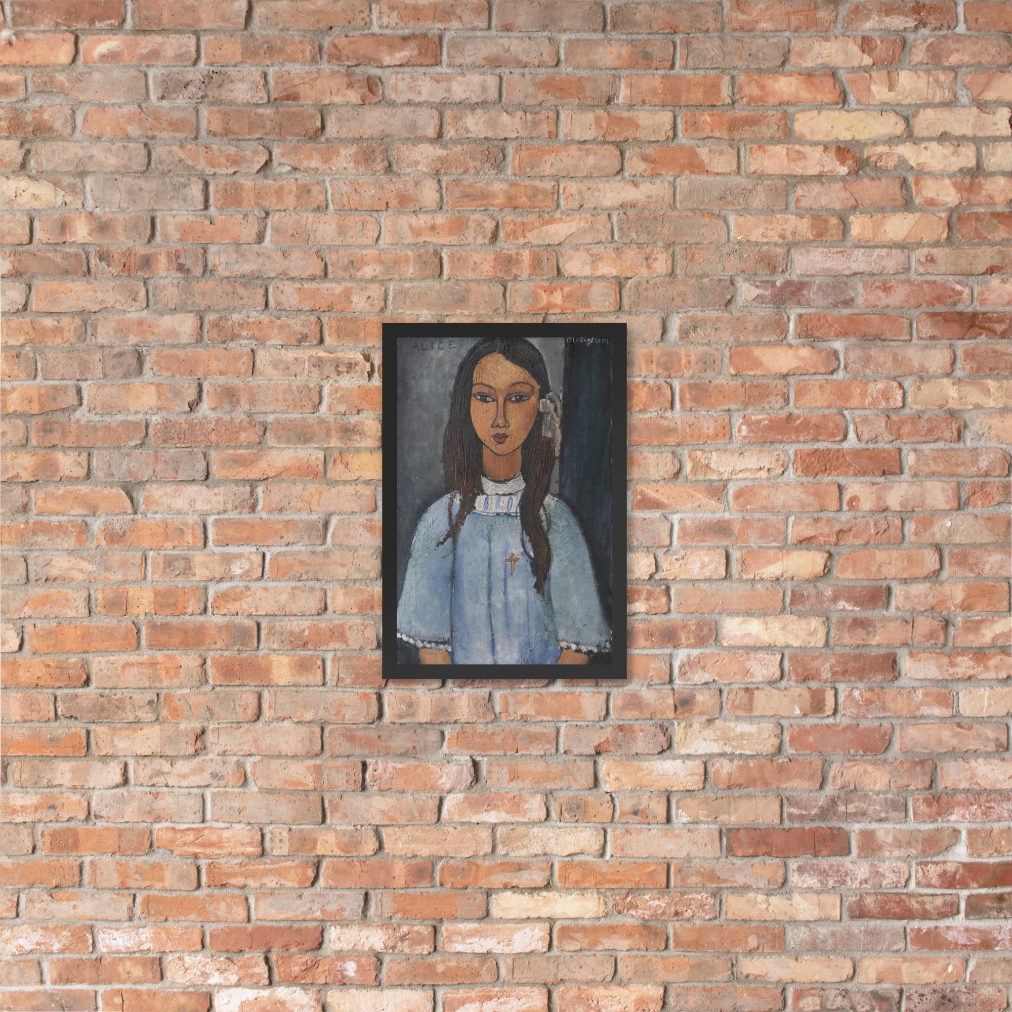 Alice by Amedeo Modigliani Framed Photo Paper Poster Print