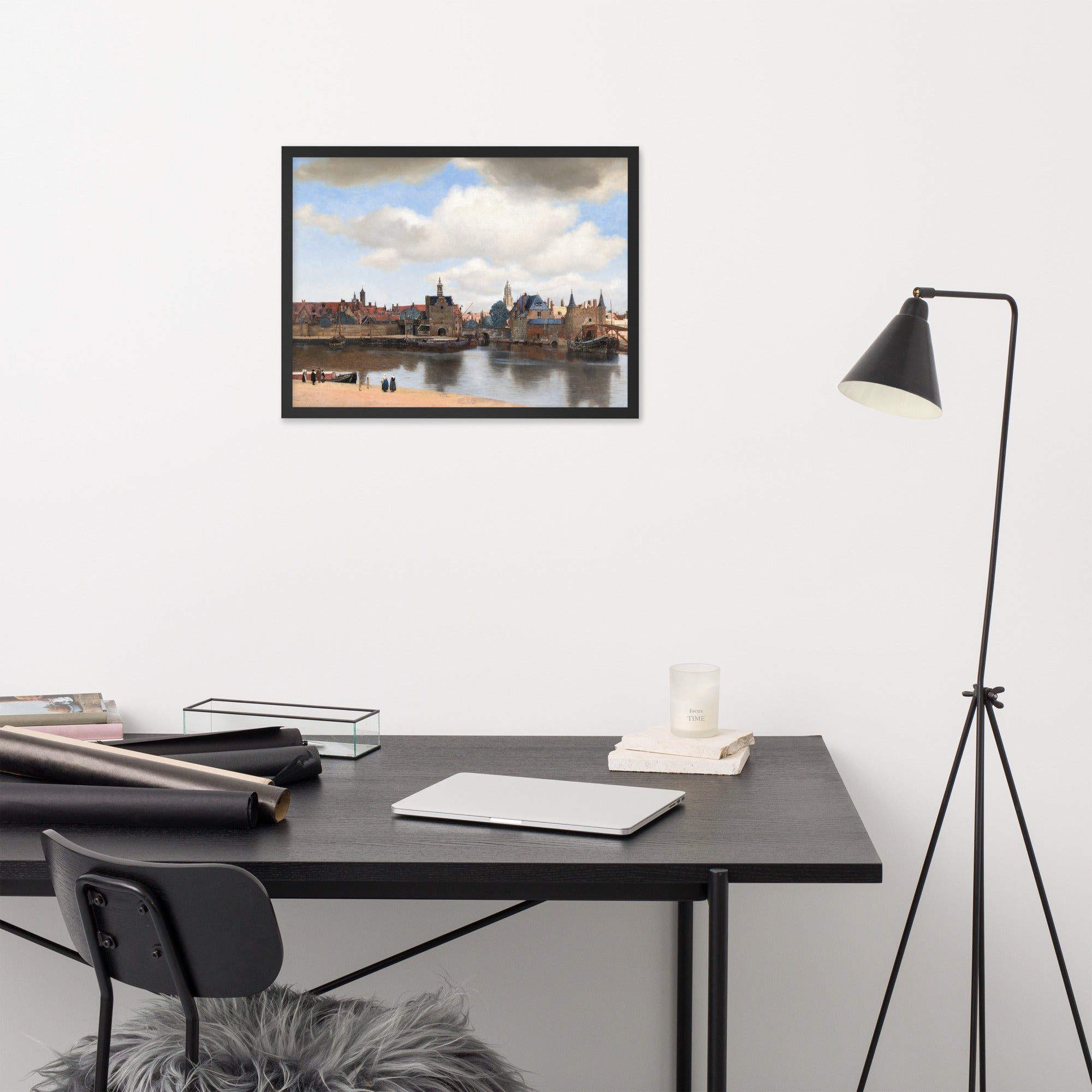 View of Delft Art By Johannes Vermeer