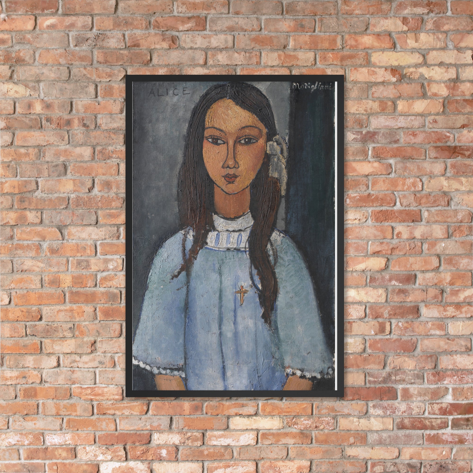 Alice by Amedeo Modigliani Framed Photo Paper Poster Print