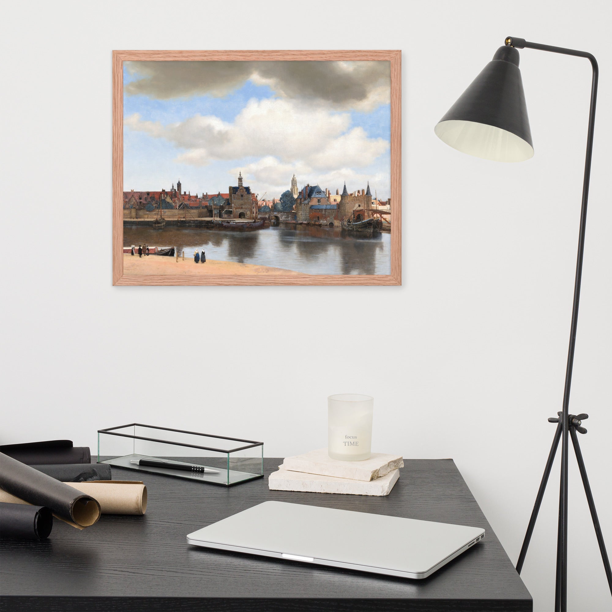 View of Delft Art By Johannes Vermeer
