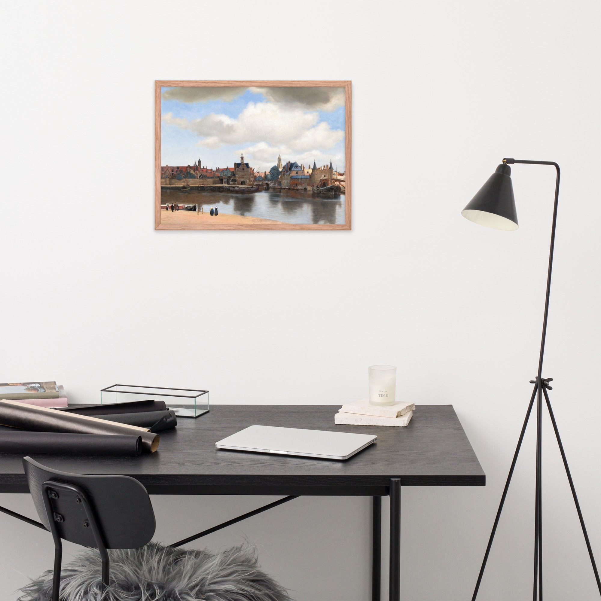 View of Delft Art By Johannes Vermeer