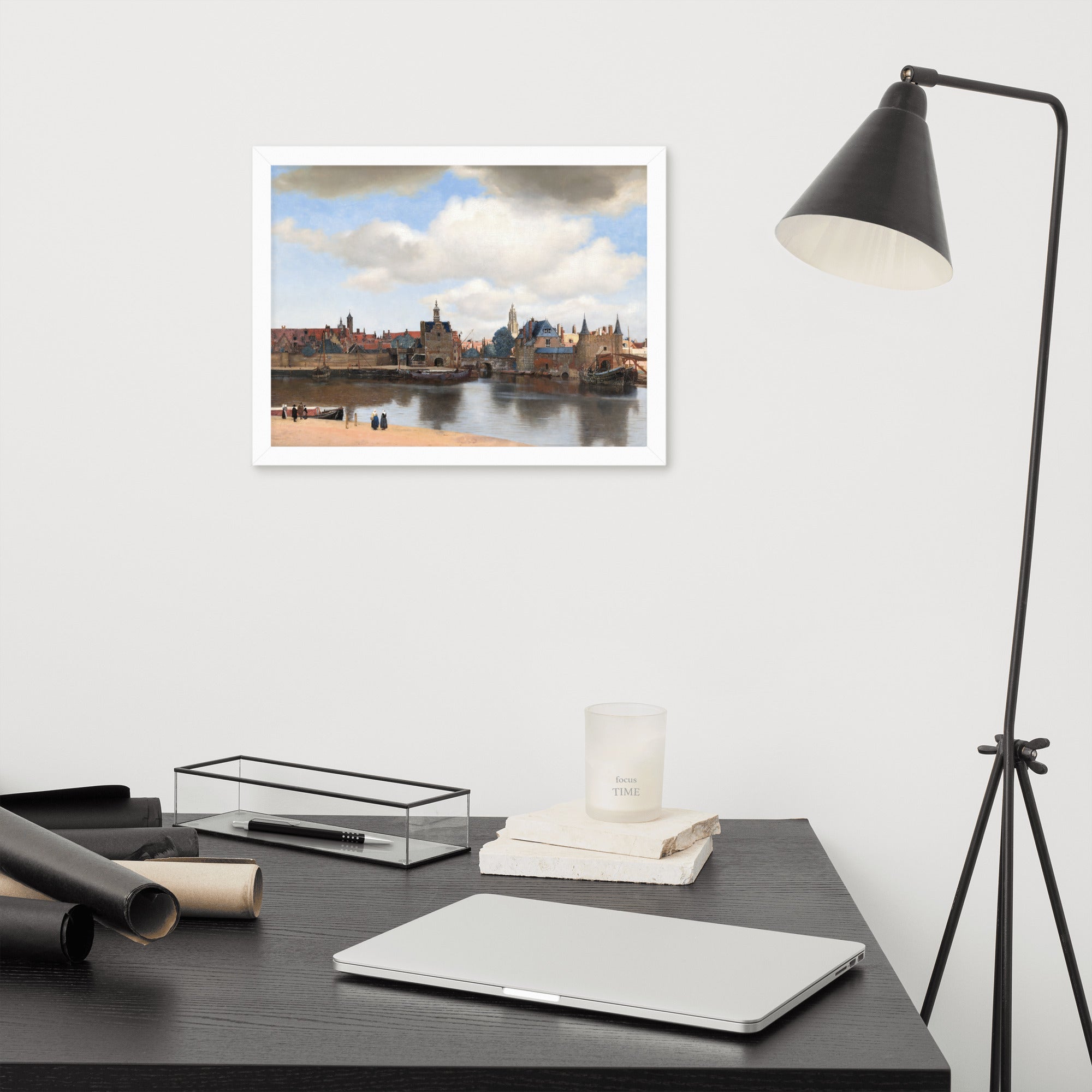 View of Delft Art By Johannes Vermeer