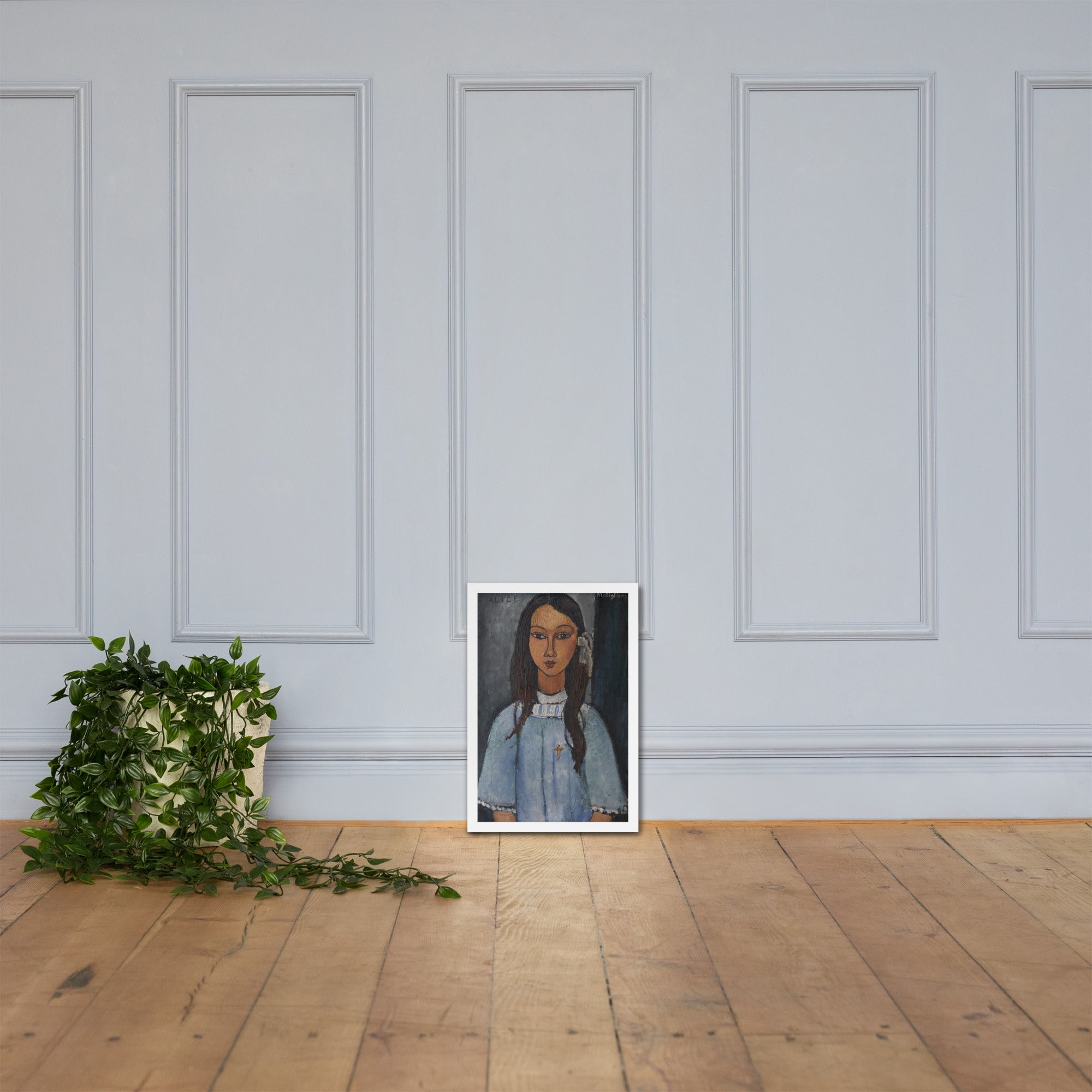 Alice by Amedeo Modigliani Framed Photo Paper Poster Print