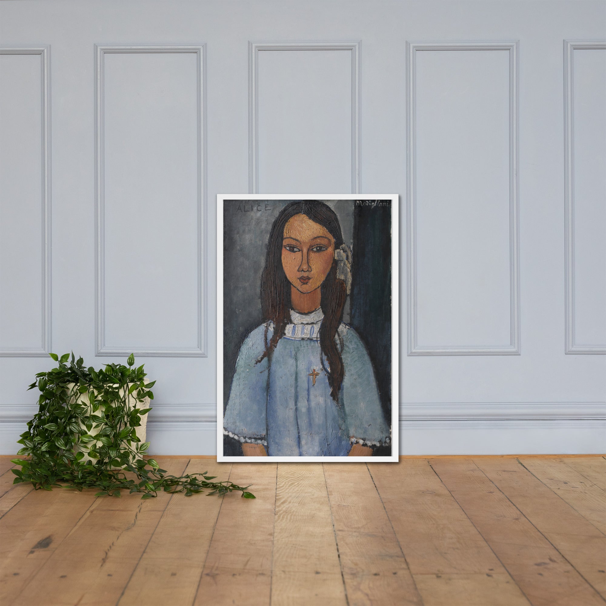 Alice by Amedeo Modigliani Framed Photo Paper Poster Print
